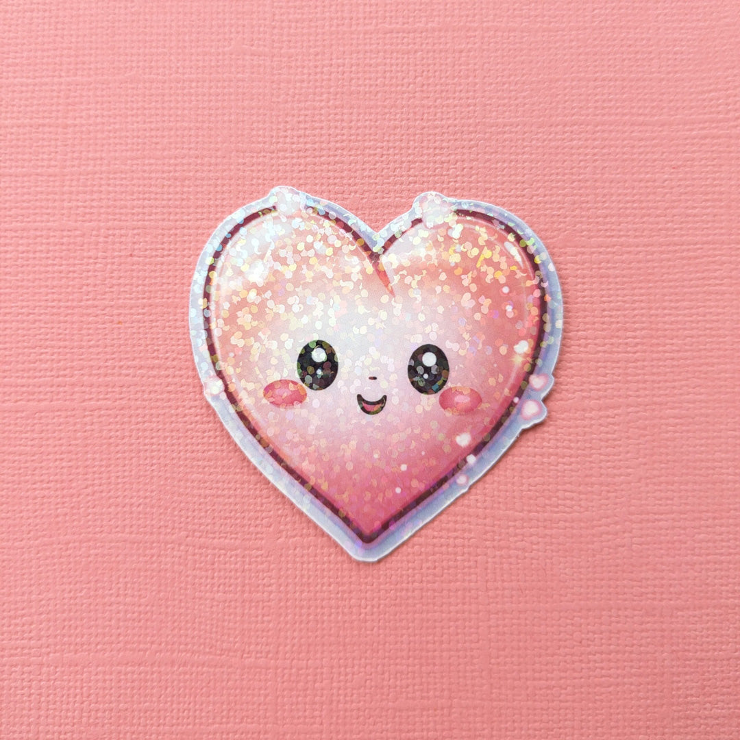 Snowy Sparkles Holo Sticker