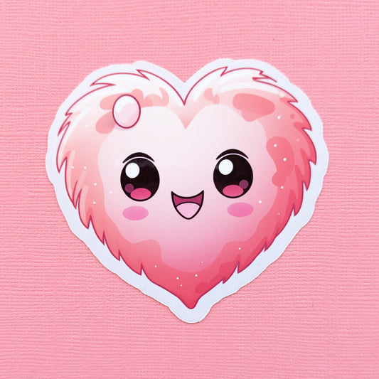 My Fuzzy Valentine Gloss Sticker