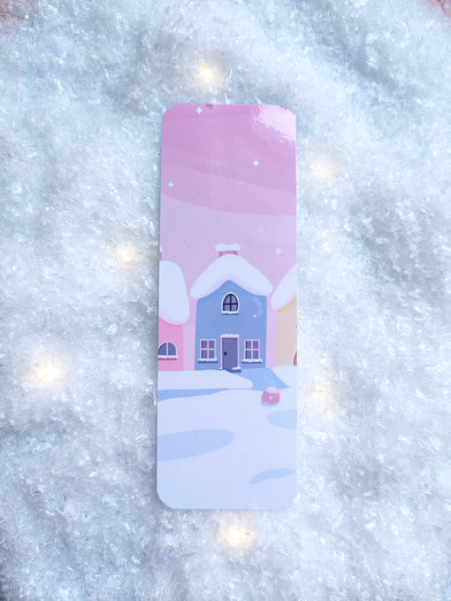 Winter Wonderland Kawaii Winter Blue House