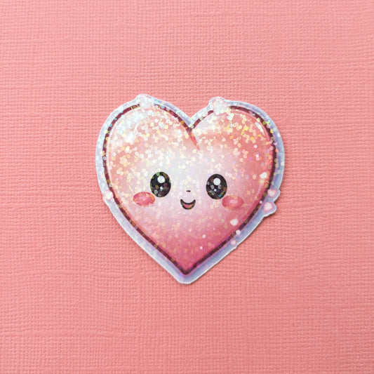 Snowy Sparkles Holo Sticker