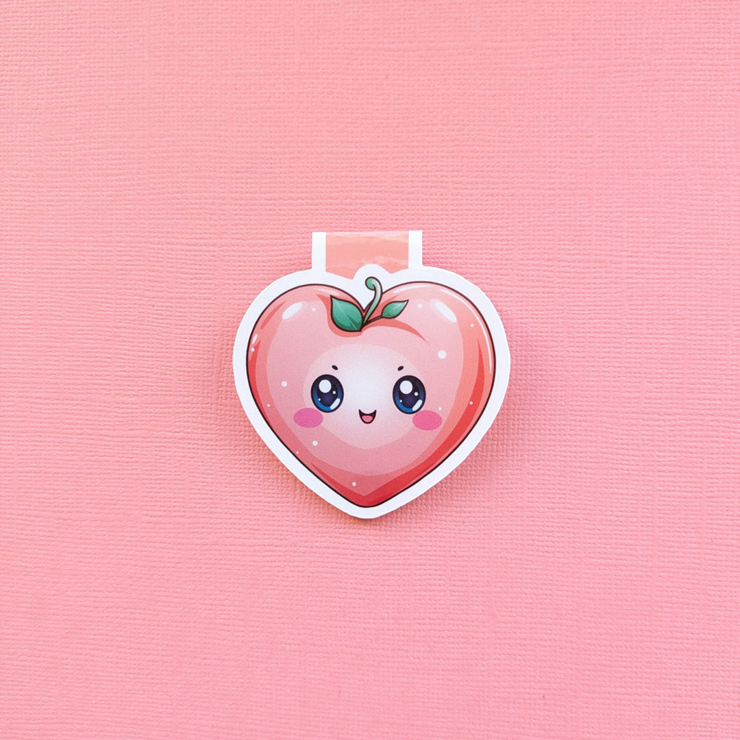 Strawberry Blush Gloss Magnetic Bookmark