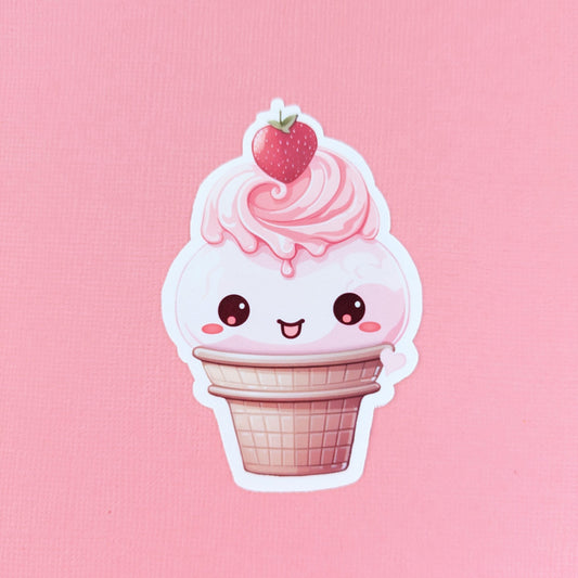 Berry Sweet Cone Gloss Sticker