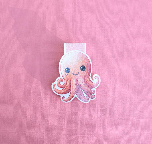Chica the Giant Pacific Octopus Magnetic Bookmark
