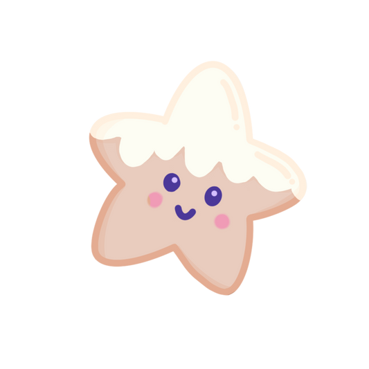 Starry Cream Gloss Sticker