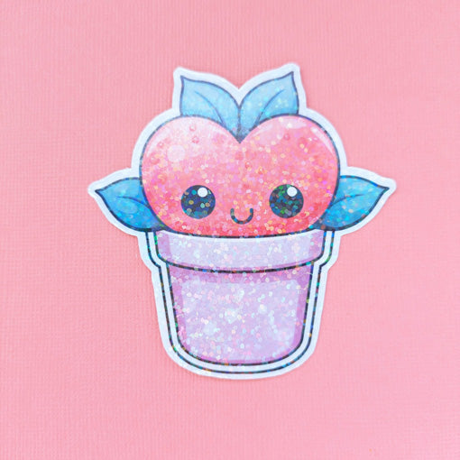 Lil Buddy Holographic Vinyl Diecut Sticker