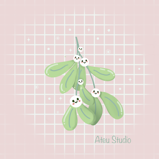 Mistletoe Magic Gloss Sticker