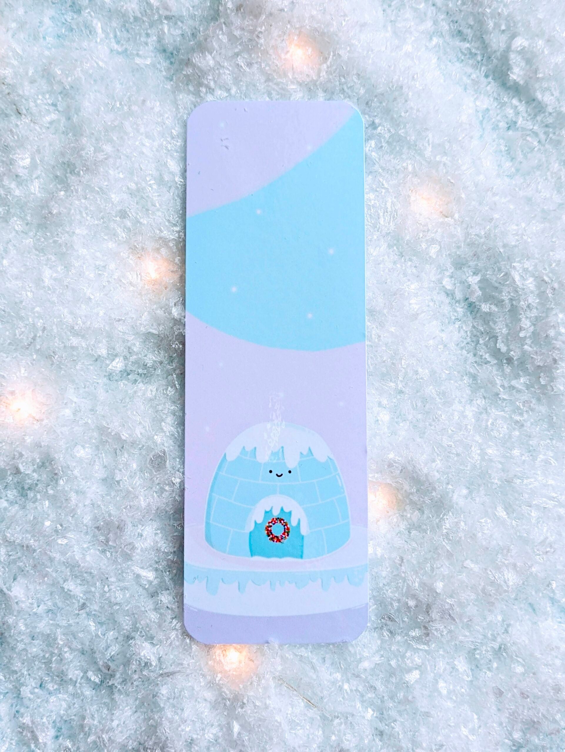 Kawaii igloo bookmark