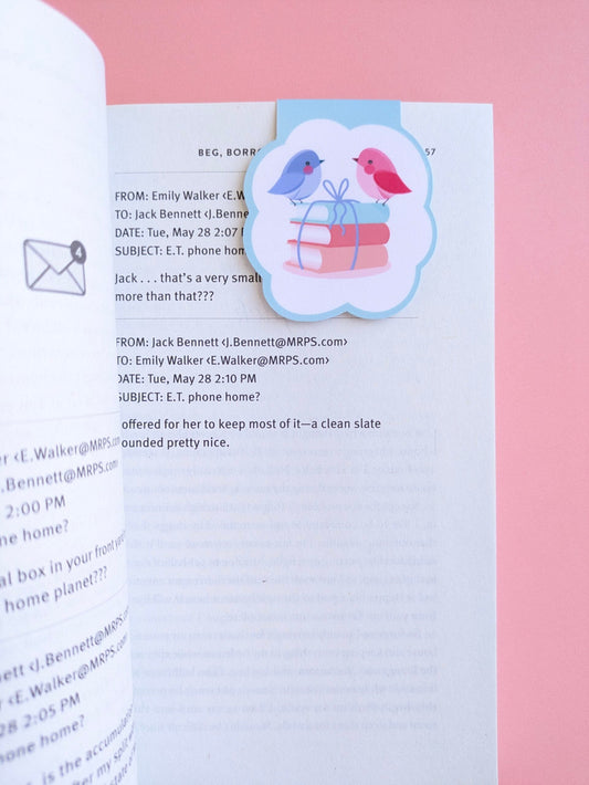 Chapter Chirpers Magnetic Bookmark