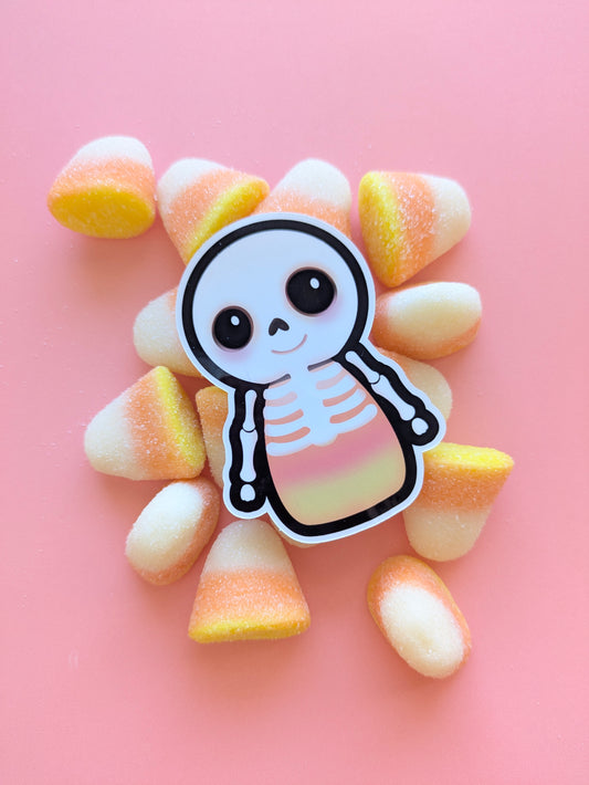 Skelicorn Dark Kawaii Gloss Sticker