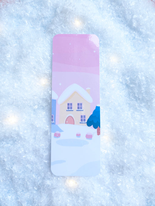Winter Wonderland Kawaii Sunshine Yellow House