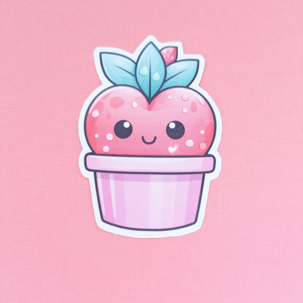 Berry Cute Gloss Vinyl Sticker