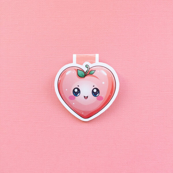 Blush Strawberry Magnetic Bookmark