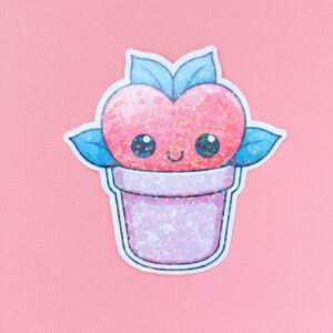 Little Buddy Holographic Gloss Vinyl Sticker