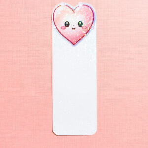 Snowy Sparkly Holographic Bookmark