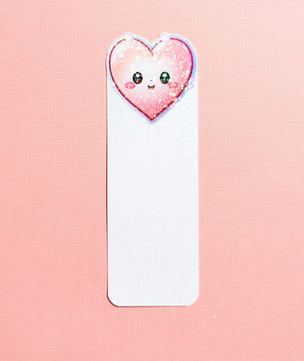 Snowy Sparkly Holographic Bookmark